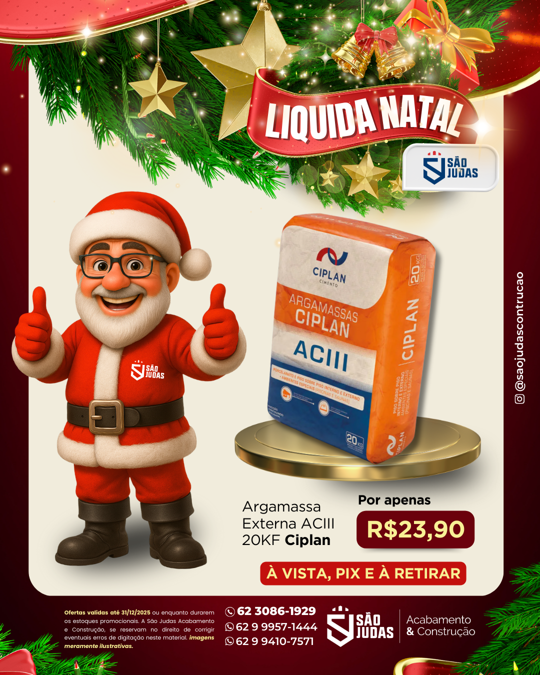 Argamassa Externa ACIII 20KF Ciplan