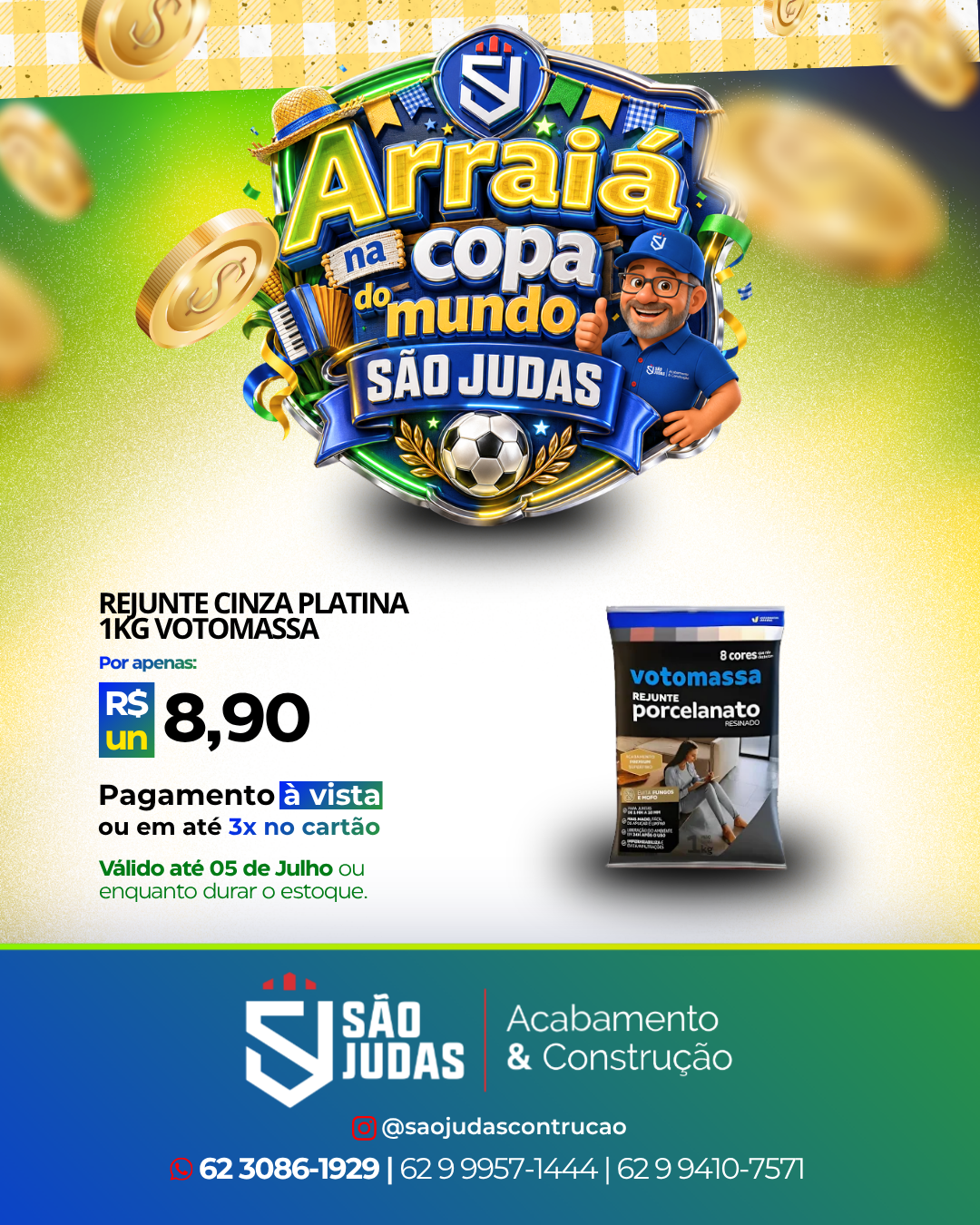 rejunte cinza platina 1kg votomassa