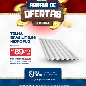 TELHA BRASILIT 3,66 HIDROFUG