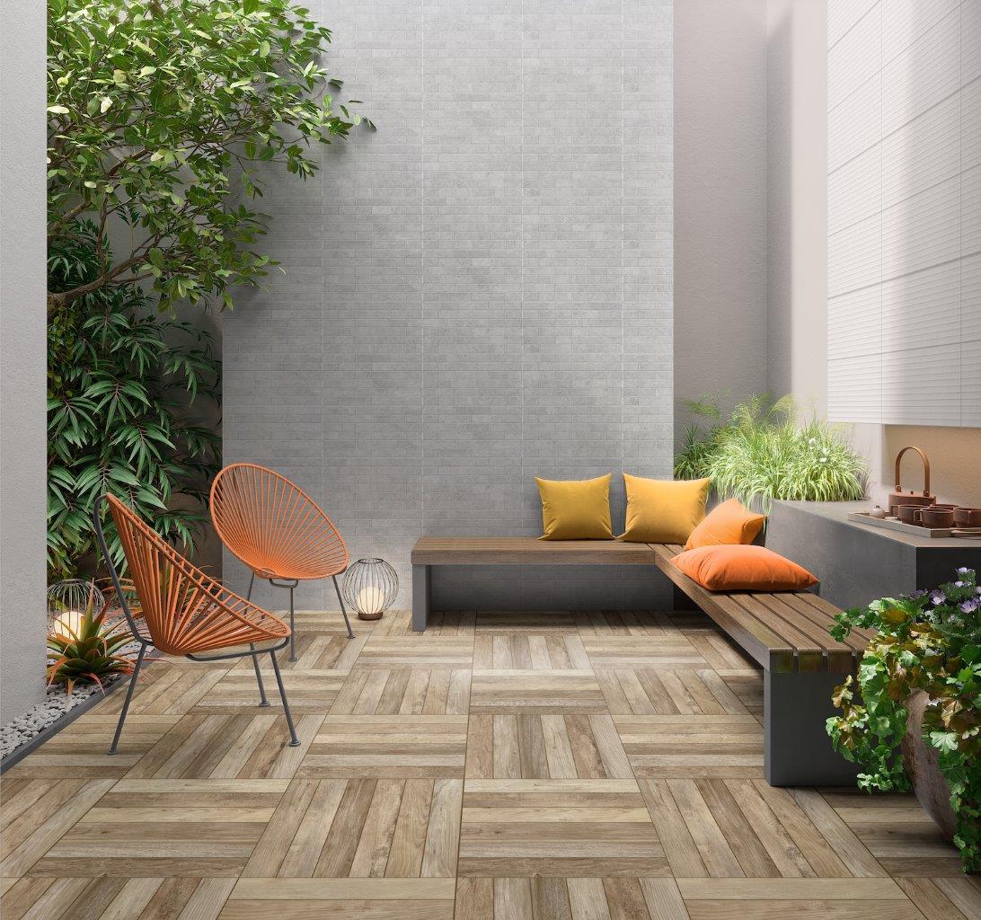 PISO 75 x 75 Deck Wood - AC 575018 (2,28 M² CAIXA) | Incopisos