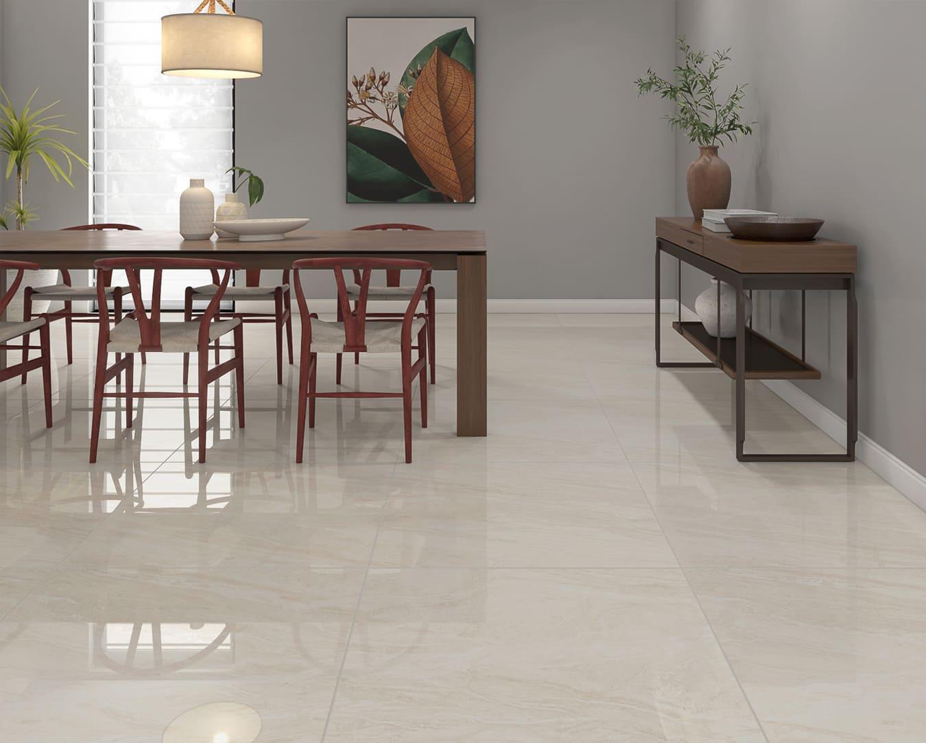 Piso 81 x 81 MALI BEGE RT POLIDO (Caixa 1,97 M²) - Formigres