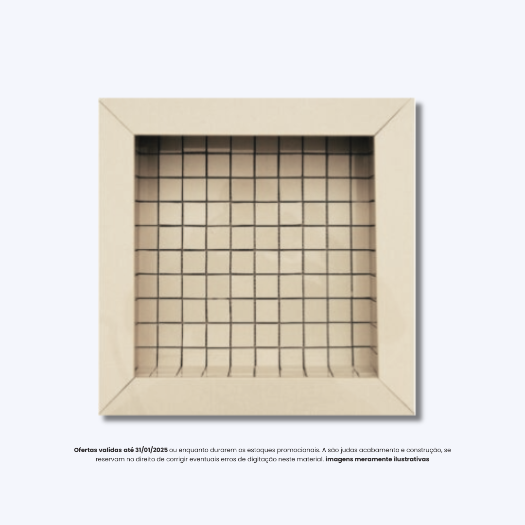 Nicho Anticatto bege 30x30 porcelanato